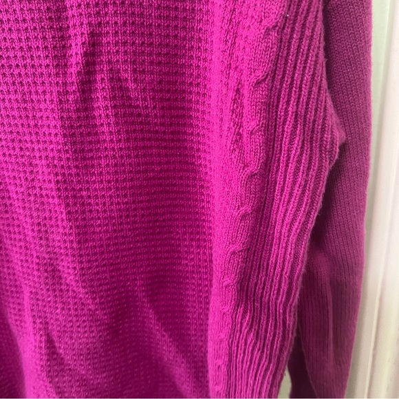 Talbots fushia sweater Medium - Picture 2 of 5